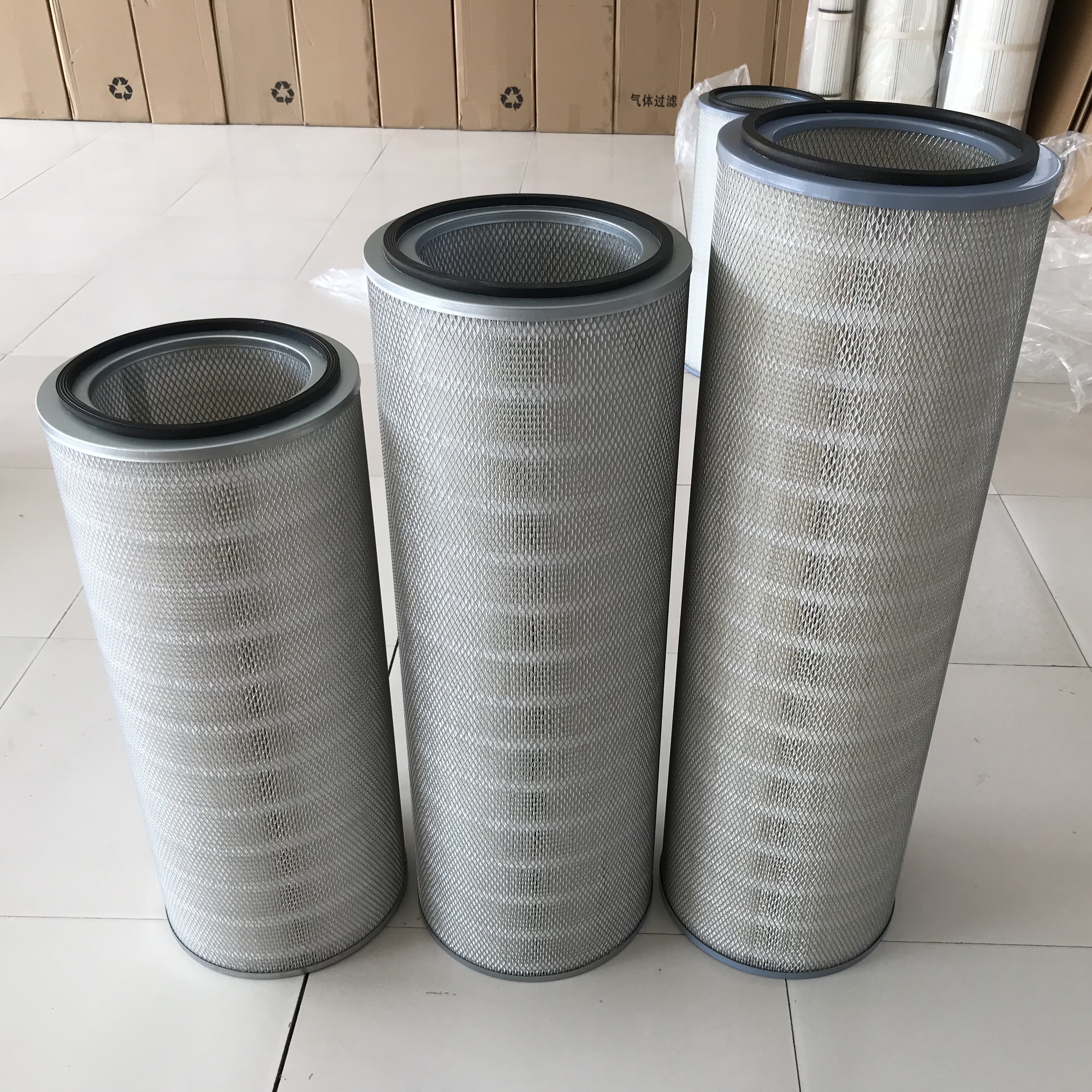 高爐鼓風機空氣濾筒木漿纖維與化纖混合技術